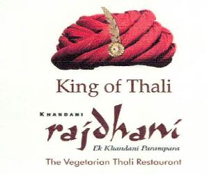 King Of Thali Khandani Rajdhani (device Of Pagri) Device mark 2345246 Trademark