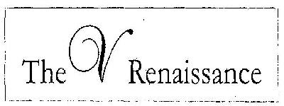 The V Renaissance (label) Device mark 2646654 Trademark