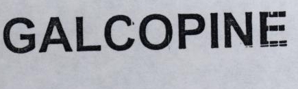 Galcopine Device mark 1803784 Trademark
