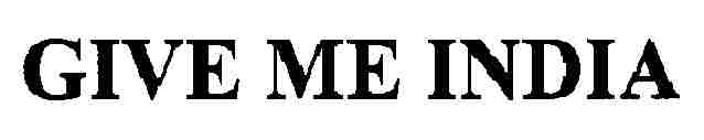 Give Me India Device mark 1923255 Trademark