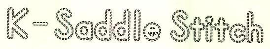 K-saddle Stitch Device mark 2644145 Trademark