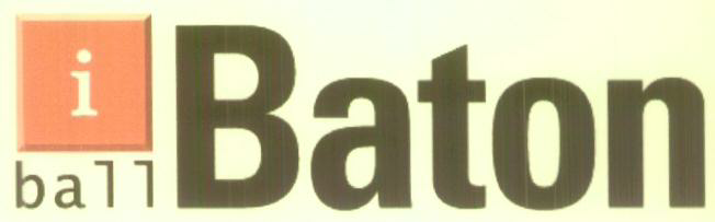 I Ball Baton (label) Device mark 1625228 Trademark