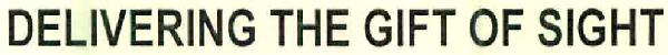 Delivering The Gift Of Sight Device mark 2553571 Trademark