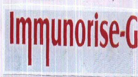 Immunorise-g (with Device) Device mark 2090596 Trademark