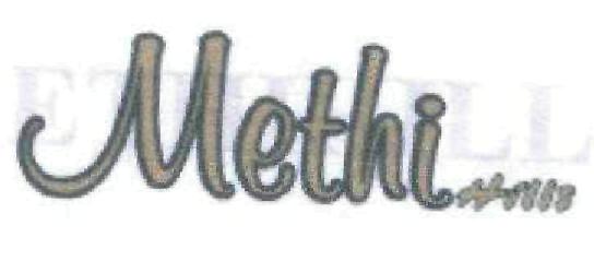 Methi (label) Device mark 1721709 Trademark