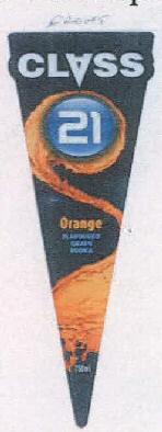 Class 21 Orange Device mark 2351235 Trademark