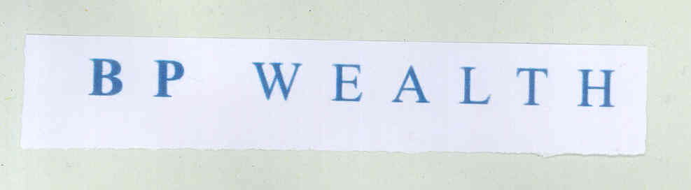 B P W E A L T H (label) Device mark 1700000 Trademark