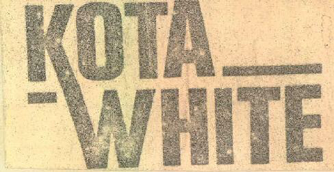 Kota White Device mark 371680 Trademark