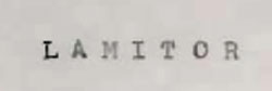 Lamitor Device mark 801844 Trademark