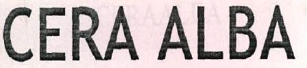 Cera Alba Device mark 2287963 Trademark