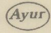 Ayur (label)( Device mark 504095 Trademark