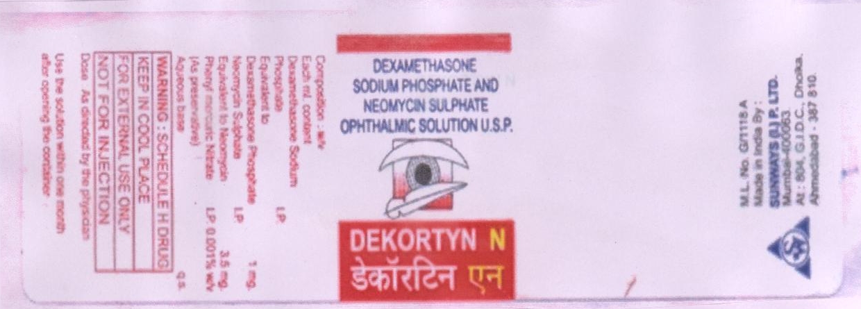 Dekortyn N Device mark 1840495 Trademark