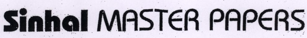 Sinhal Master Papers Device mark 1850703 Trademark