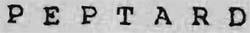 Peptard Device mark 980724 Trademark