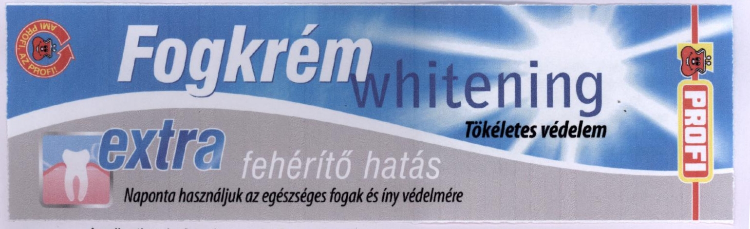 Fogkrem Whitening Device mark 1972844 Trademark