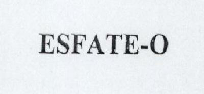 Esfate-o Device mark 1500297 Trademark