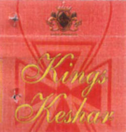 Kings Keshar Label Device mark 1067783 Trademark