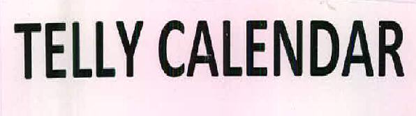 Telly Calendar Device mark 2448473 Trademark