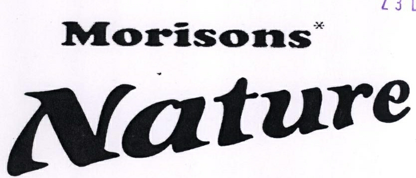Morisons Nature Device mark 1900374 Trademark