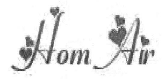 Hom Air (with Device) Device mark 2018058 Trademark