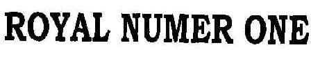 Royal Number One Device mark 1806666 Trademark