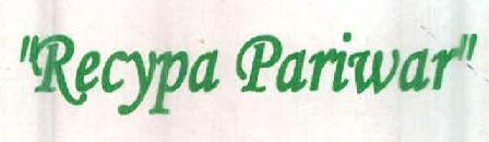 "recypa Pariwar" Device mark 2398467 Trademark