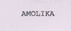 Amolika Device mark 1525515 Trademark