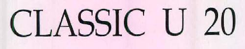 Classic U 20 Device mark 2539120 Trademark