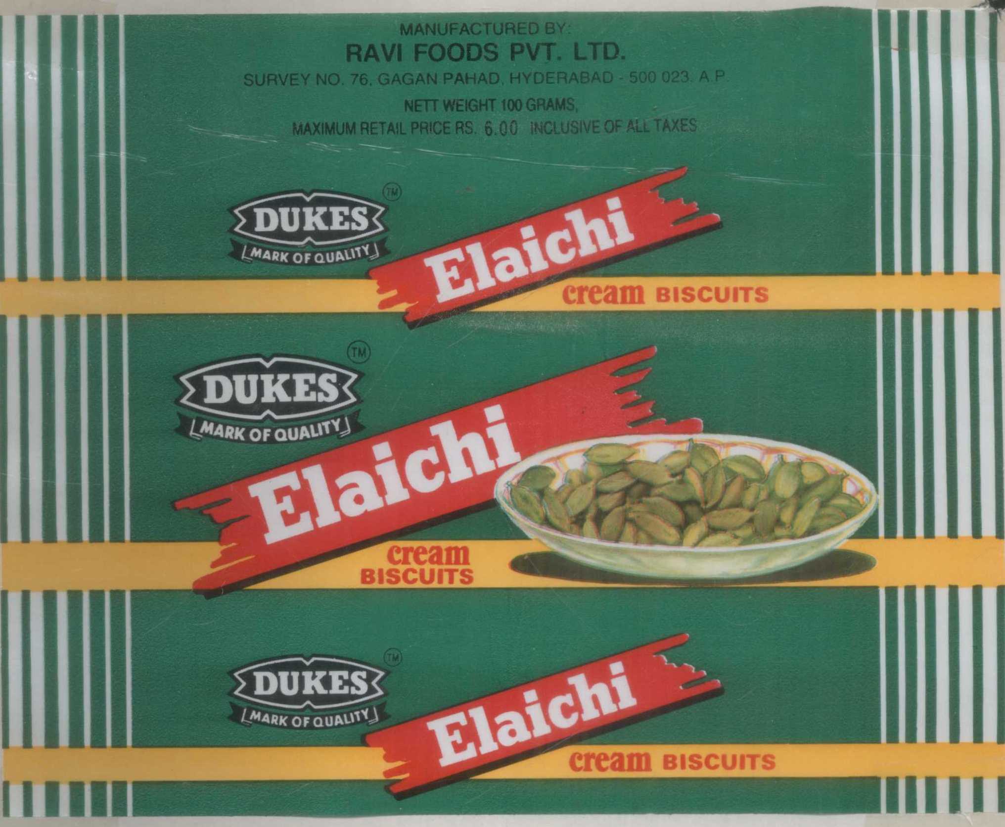 Dukes Elaichi (logo) Device mark 714231 Trademark