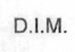 D.i.m Device mark 1027021 Trademark