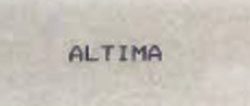 Altima Device mark 811144 Trademark