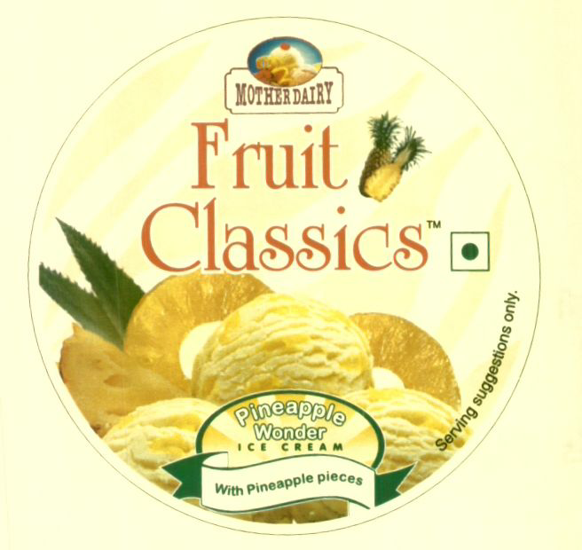 Fruit Classics (label) Device mark 1141277 Trademark