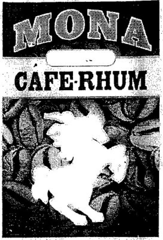 Mona Cafe-rhum Device mark 2463126 Trademark