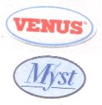 Venus - Myst (label) Device mark 1614732 Trademark