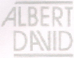 Albert David Device mark 1587170 Trademark