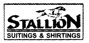 Stallion Suitting And Shirtings (label) Device mark 1479581 Trademark
