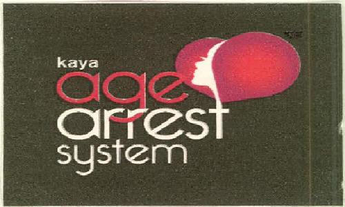 Kaya Age Arrest System Device Of Human Face Device mark 2744701 Trademark
