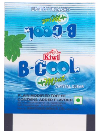 B-cool (label) Device mark 1262770 Trademark