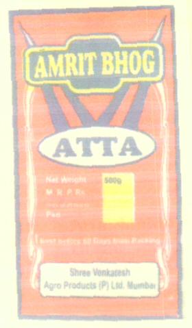 Amrit Bhog Atta (label) Device mark 1618186 Trademark