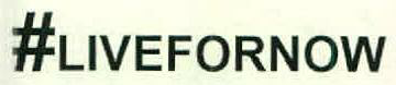 #livefornow Device mark 2567311 Trademark