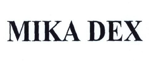 Mika Dex Device mark 1584900 Trademark