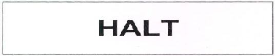 Halt Device mark 2804794 Trademark