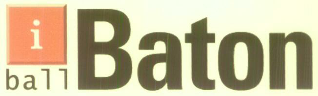 I Ball Baton (label) Device mark 1625227 Trademark