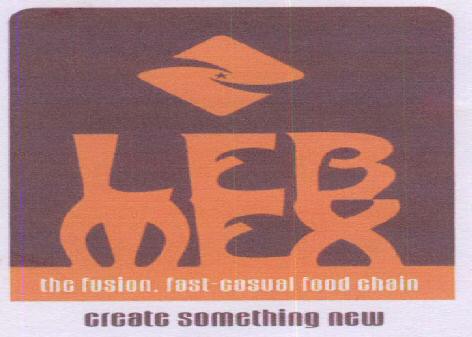 Lebmex The Fusion, Fast-casual Food Chain Device mark 1974448 Trademark