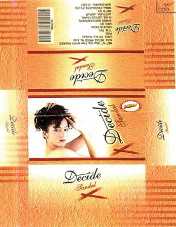 Decide Sandal , Miraj [label} Device mark 1426531 Trademark