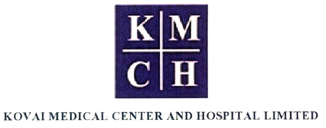 K M C H Kovai Medical Center And Hospital Limited Device mark 2603356 Trademark