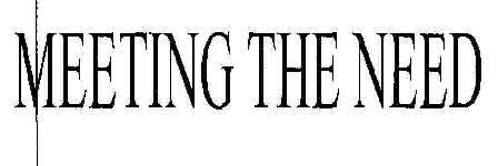 Meeting The Need Device mark 1802308 Trademark
