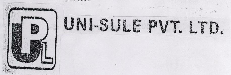 Uni-sule Pvt. Ltd With Label Device mark 1482494 Trademark