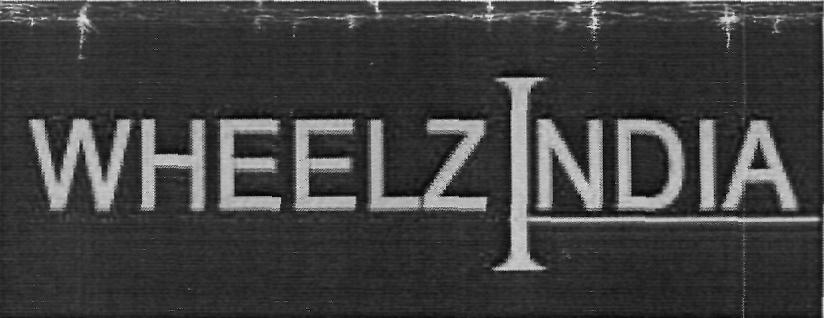 Wheelz India Device mark 2303755 Trademark