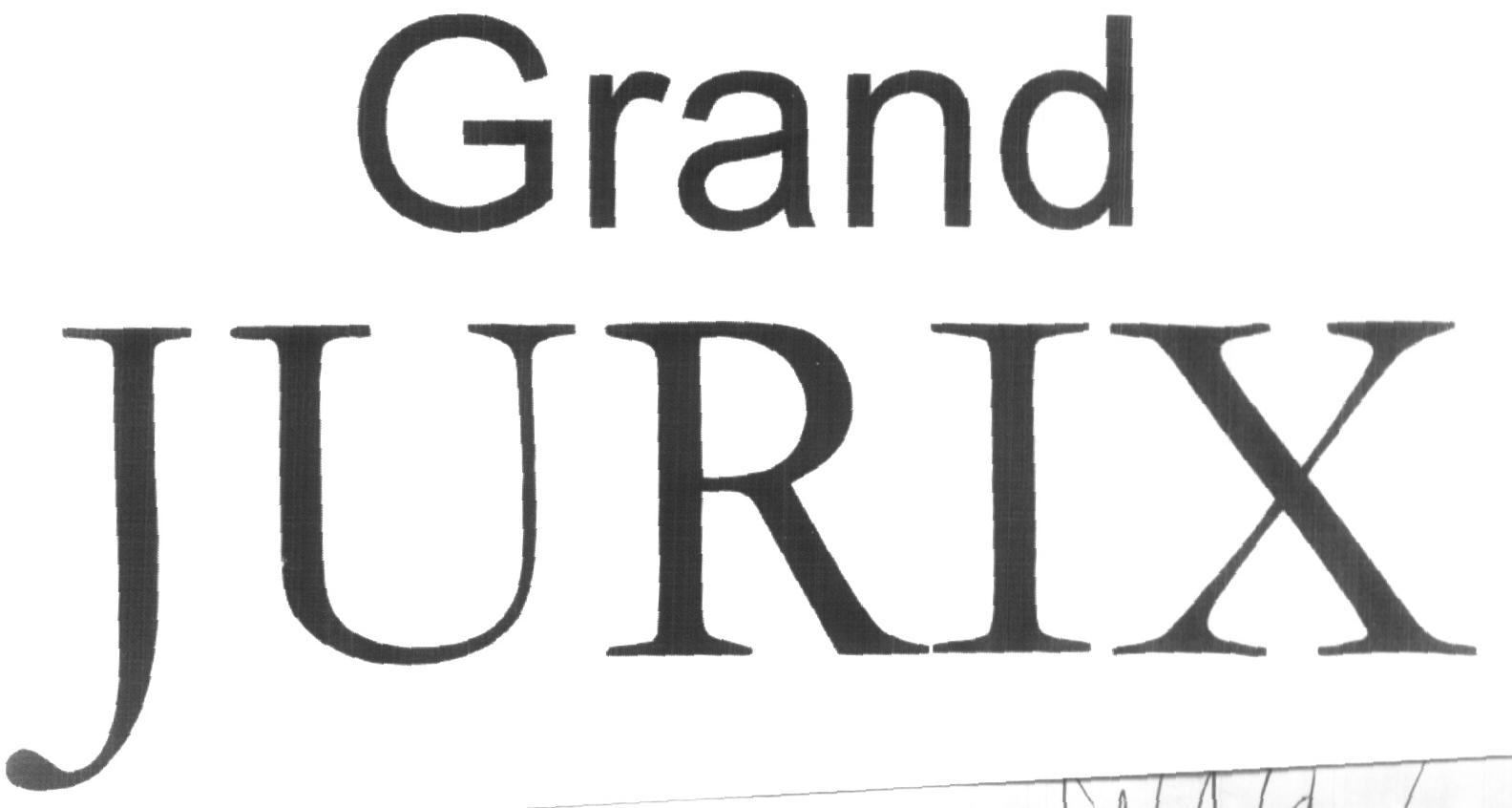 Grand Jurix (label) Device mark 1602197 Trademark